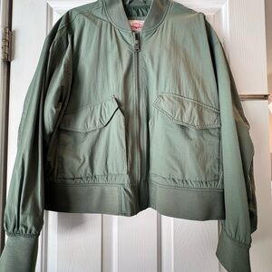 Levi's Olive Bomber Jacket for Women
